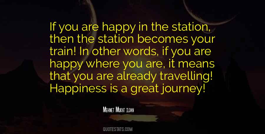 Happy Journey Sayings #88516