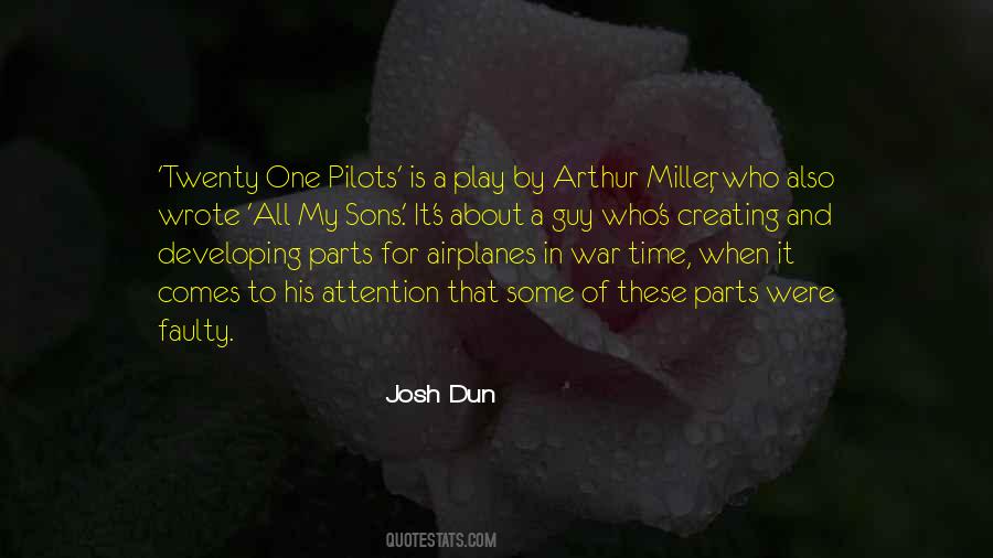 Josh Dun Sayings #1757487