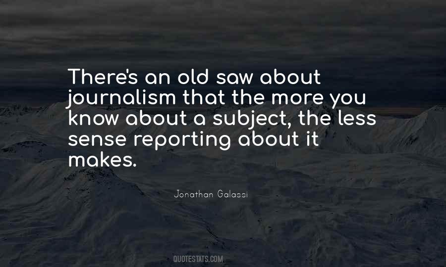 Old Journalism Sayings #1110979