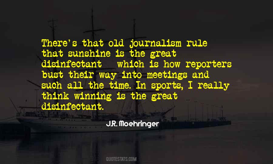 Old Journalism Sayings #877758