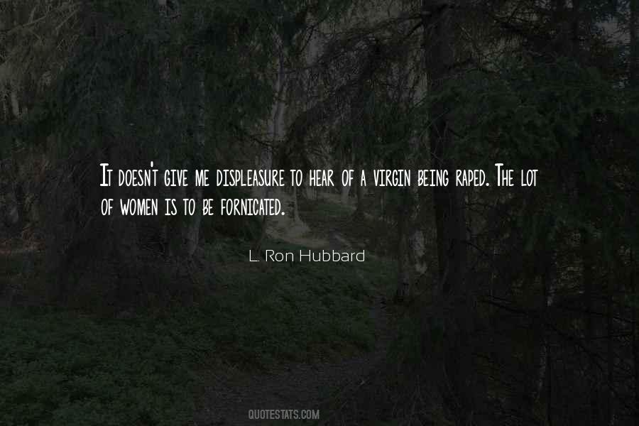 L Ron Hubbard Sayings #33379