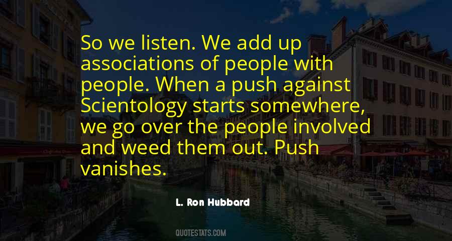 L Ron Hubbard Sayings #5942