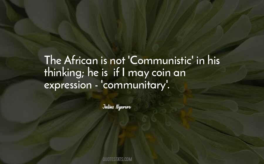 Julius Nyerere Sayings #190069