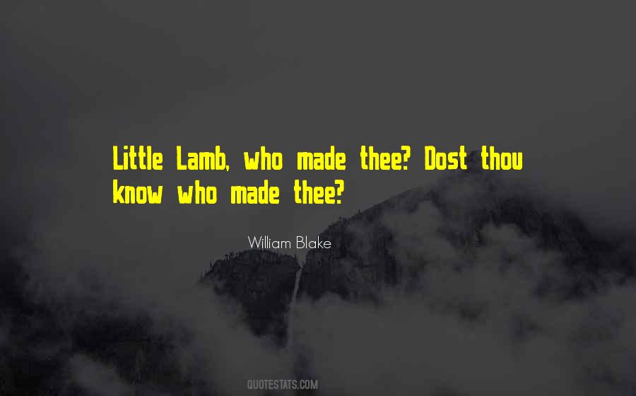 Little Lamb Sayings #209526