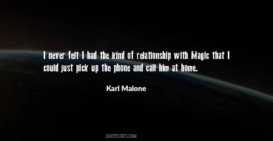 Karl Malone Sayings #109355