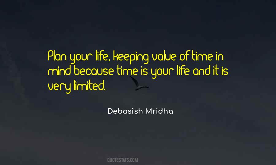 Time Keeping Sayings #325048