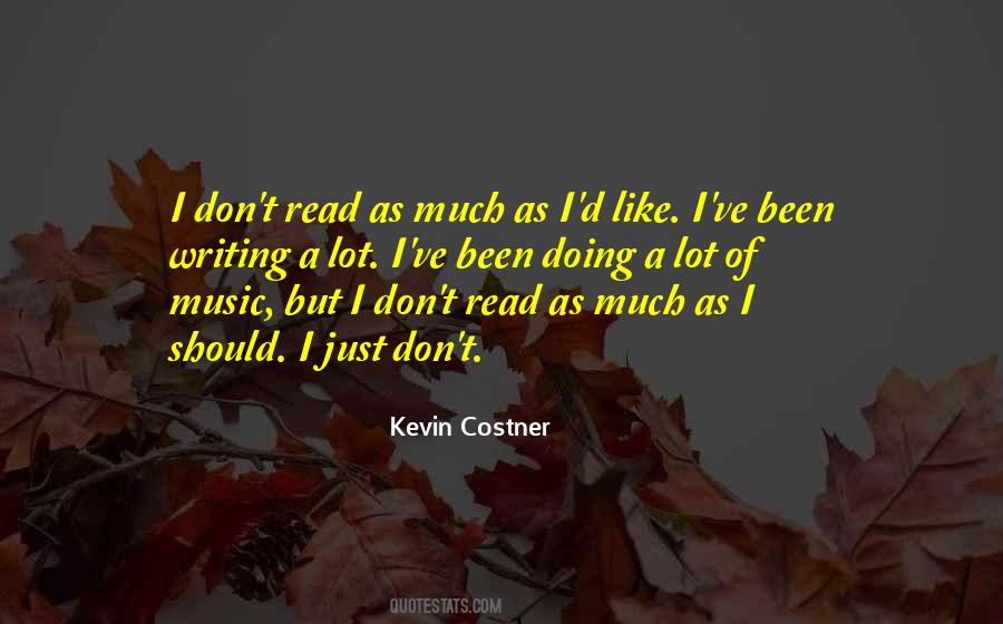 Kevin Costner Sayings #1118187