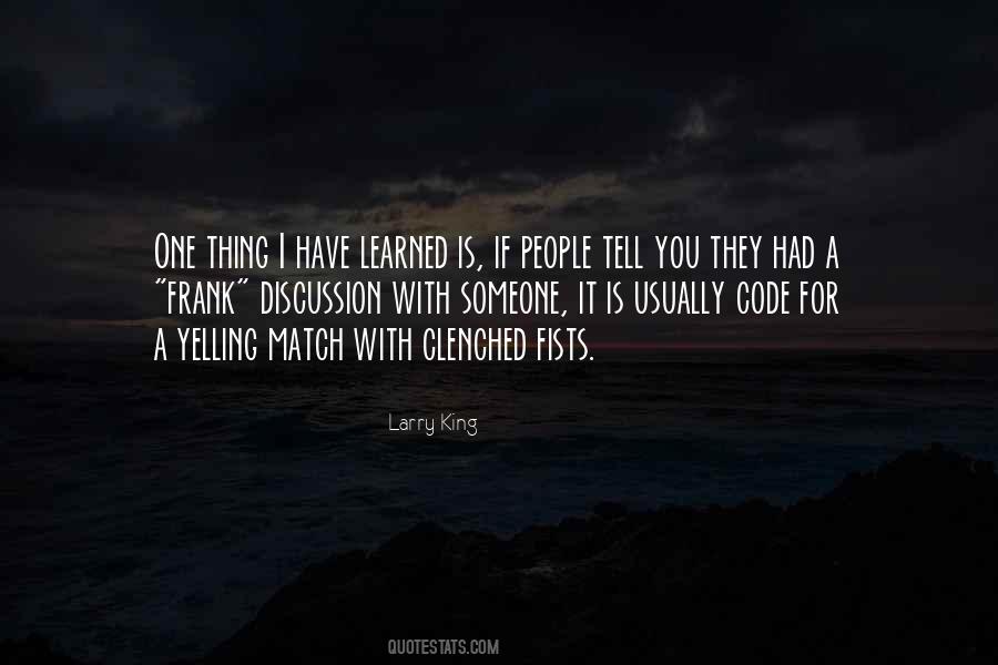 Larry King Sayings #750289