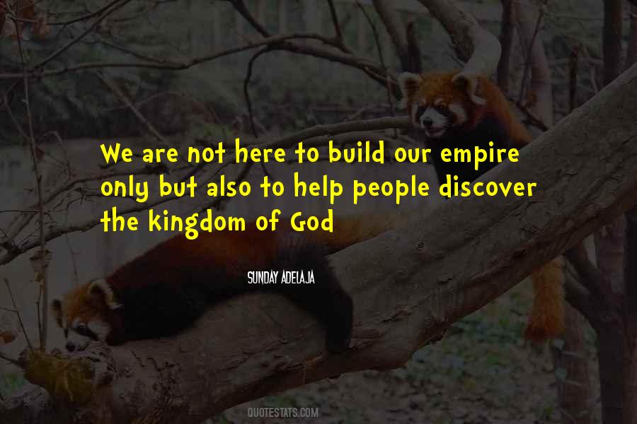 Quotes About Kingdom Of God #1248116