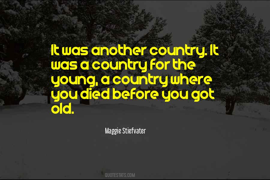 Old Country Sayings #181663