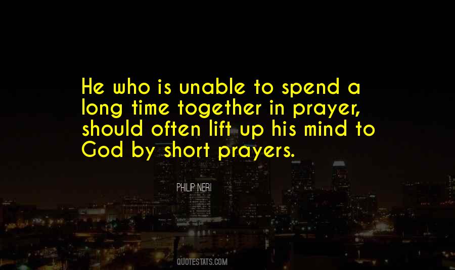 Short Prayer Sayings #1247419