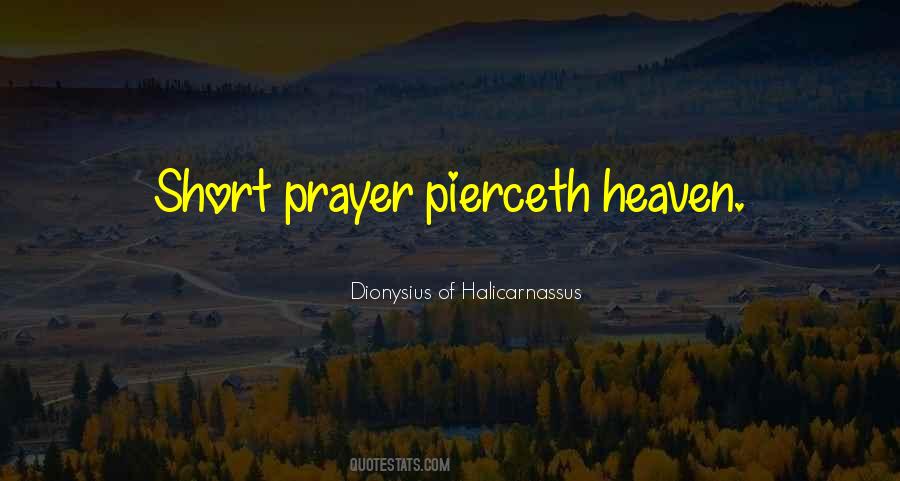 Short Prayer Sayings #1782417