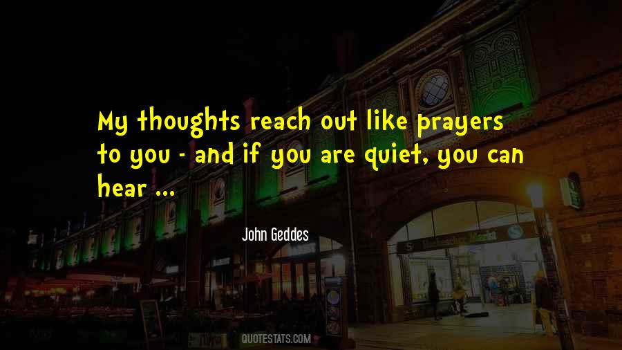 Prayers And Thoughts Sayings #1850103