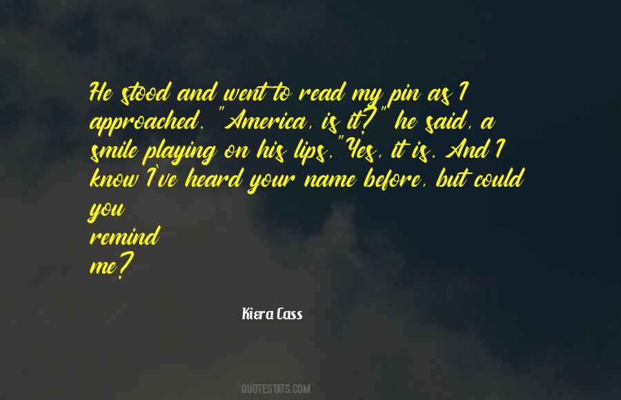 Read My Lips Sayings #714400