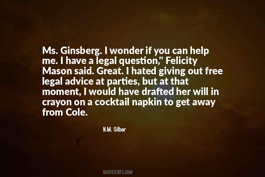 Great Legal Sayings #1611351