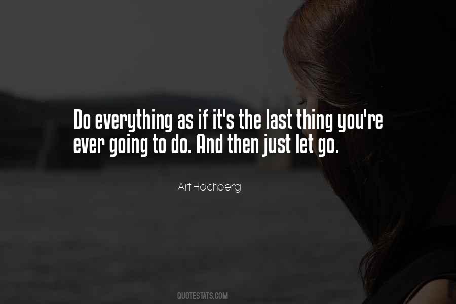 Just Let Go Sayings #225202