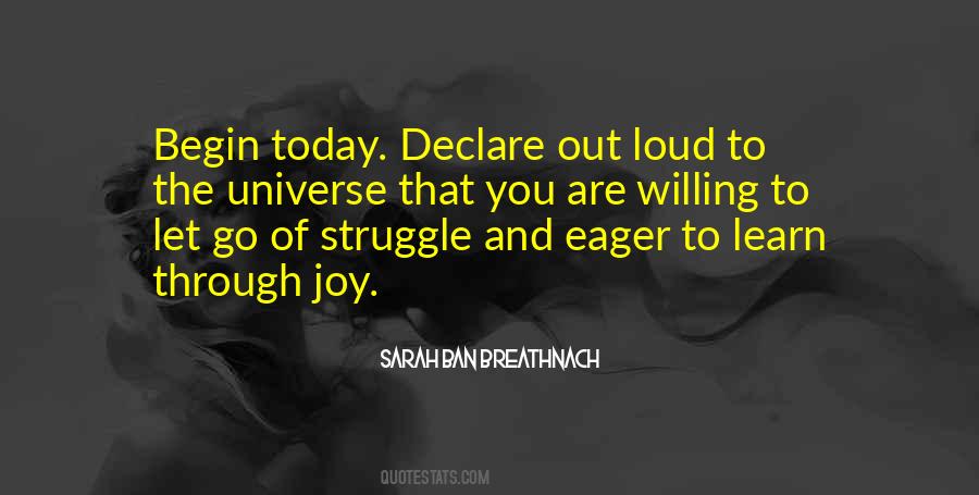 Learn To Let Go Sayings #1041074