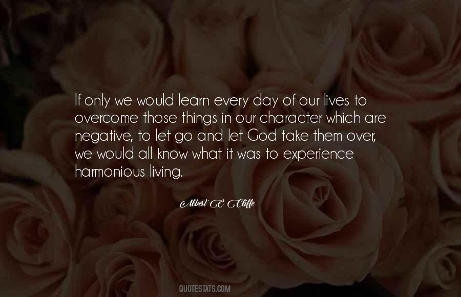 Learn To Let Go Sayings #1223851