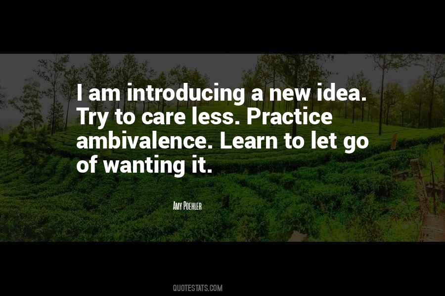 Learn To Let Go Sayings #1815873