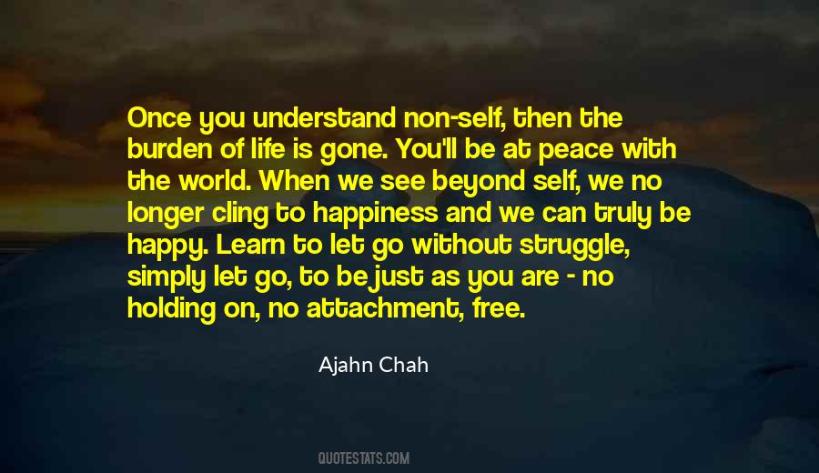 Learn To Let Go Sayings #1868920