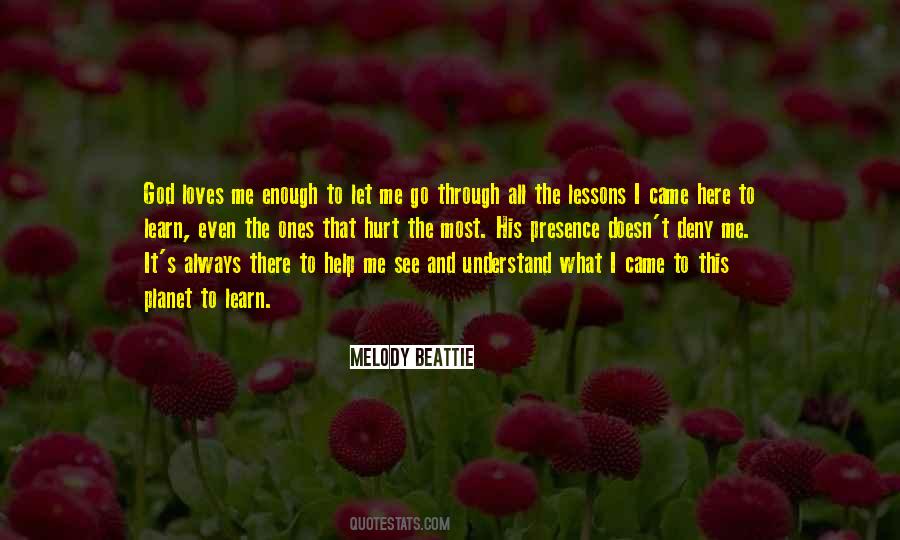 Learn To Let Go Sayings #303680