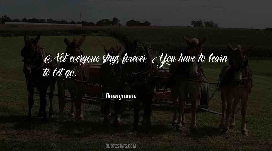Learn To Let Go Sayings #467979
