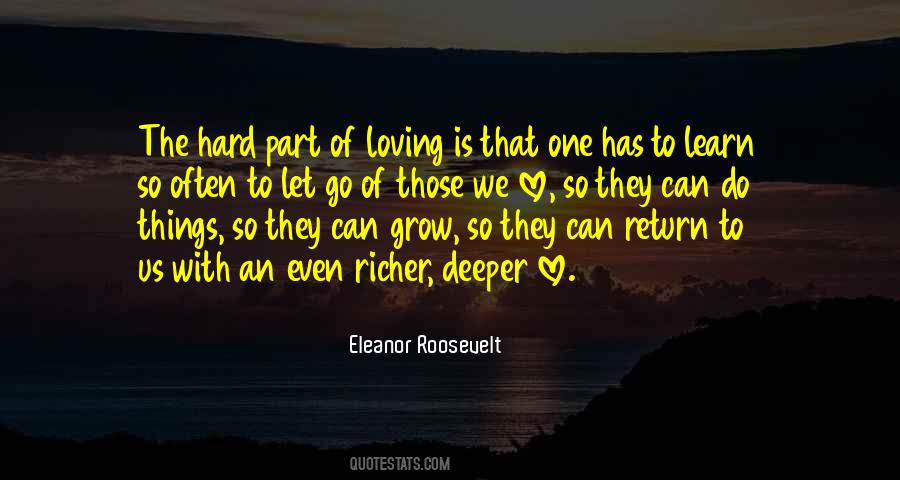 Learn To Let Go Sayings #512892