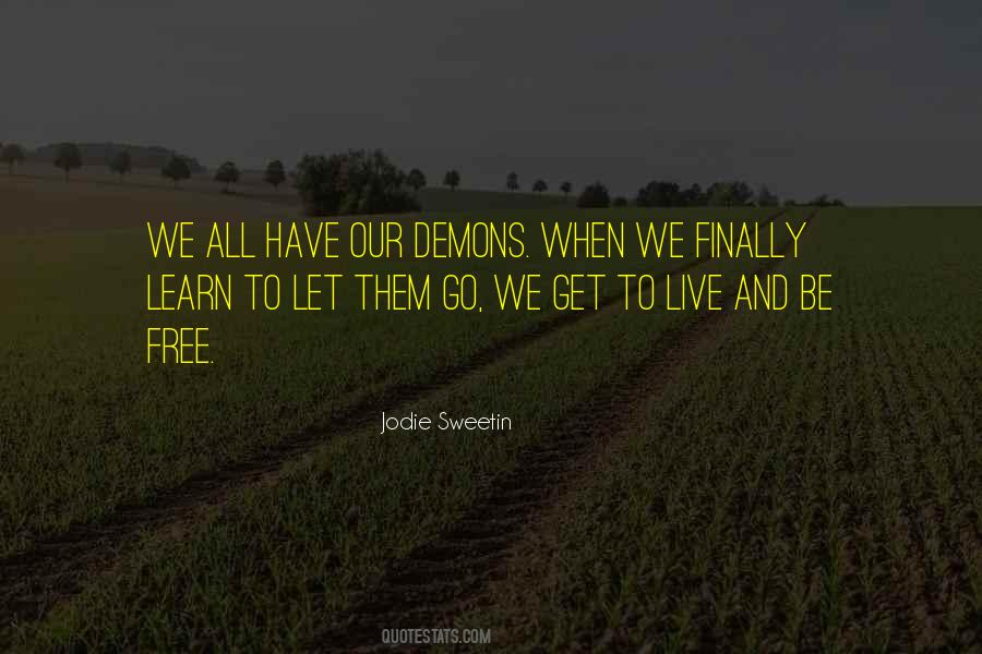 Learn To Let Go Sayings #545584