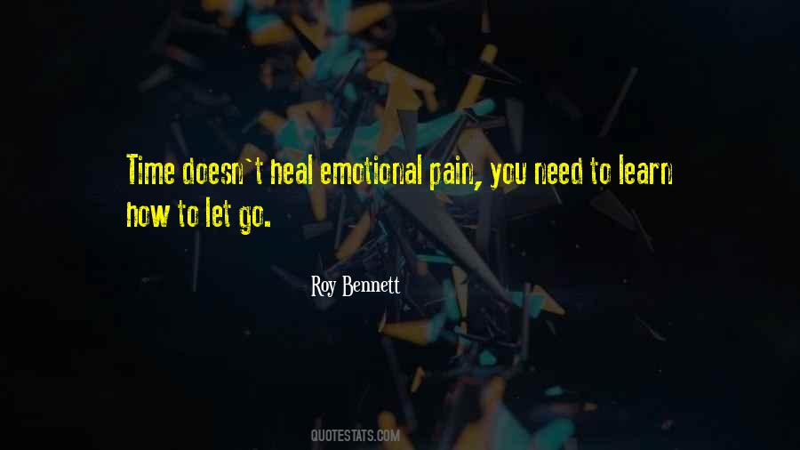 Learn To Let Go Sayings #836892