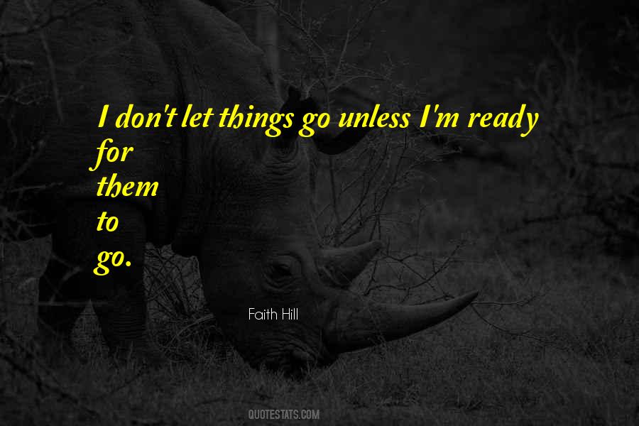 Let Things Go Sayings #274969