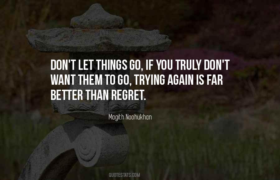 Let Things Go Sayings #686848