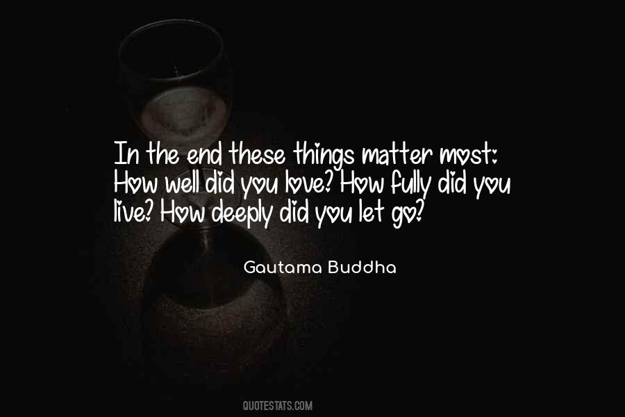 Let Things Go Sayings #73388