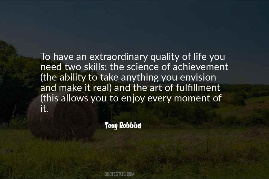 Quotes About An Extraordinary Life #49695