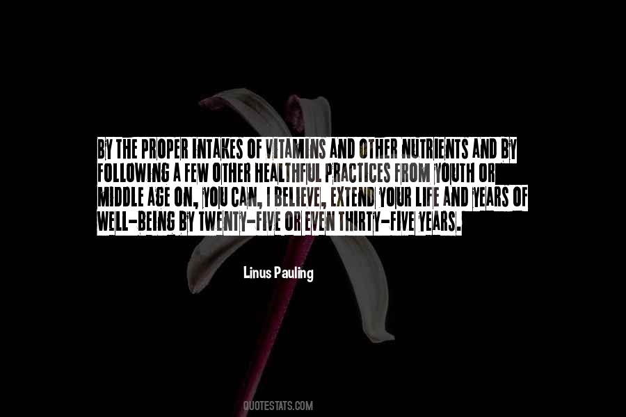 Linus Pauling Sayings #1205809