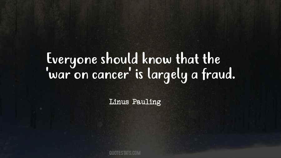 Linus Pauling Sayings #1228049