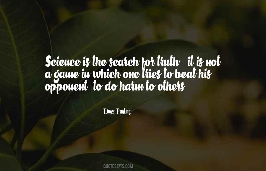 Linus Pauling Sayings #1358407