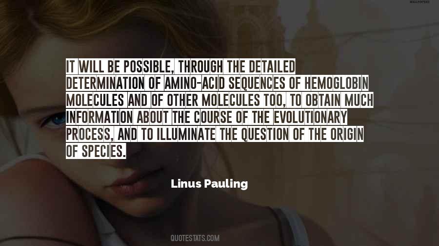 Linus Pauling Sayings #1652173