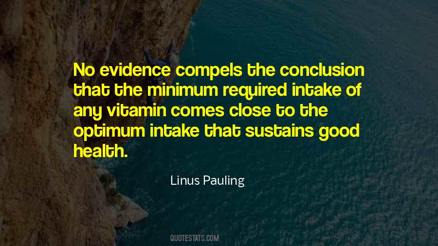 Linus Pauling Sayings #193896