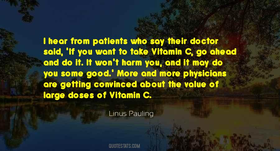 Linus Pauling Sayings #213054