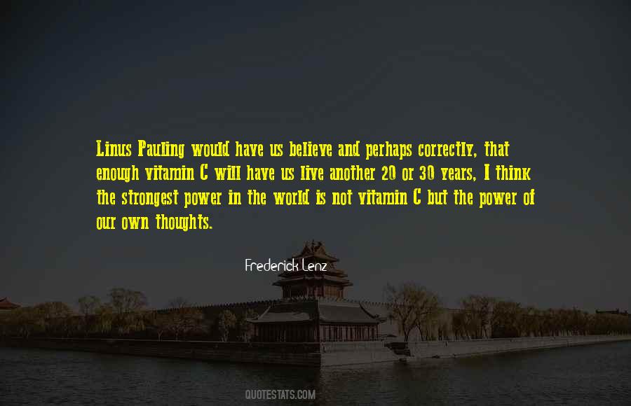 Linus Pauling Sayings #689820