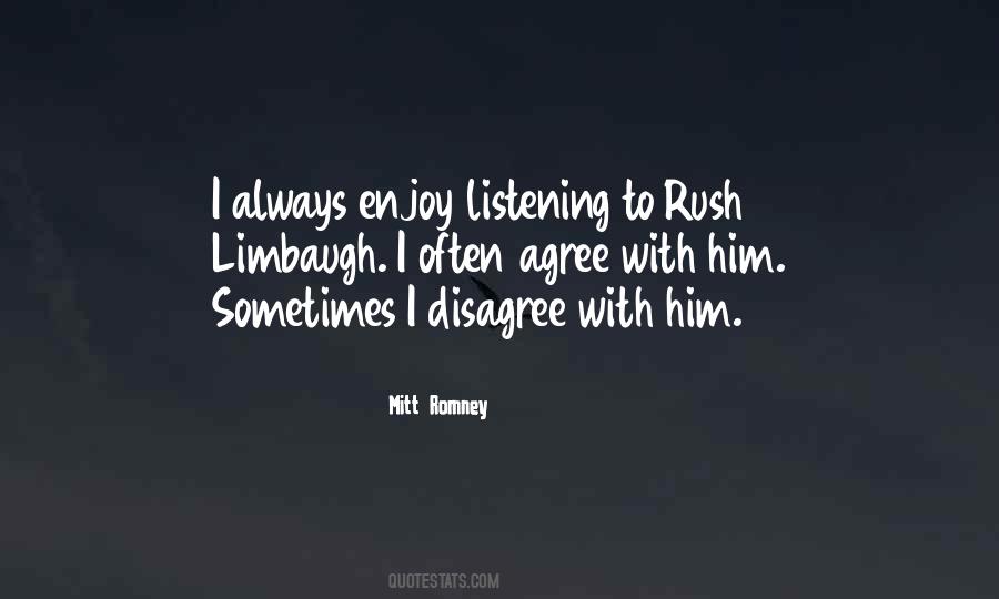 Rush Limbaugh Sayings #618539