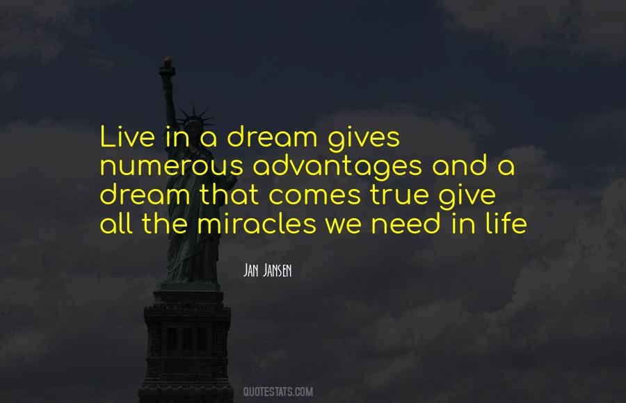 Live The Dream Sayings #415953