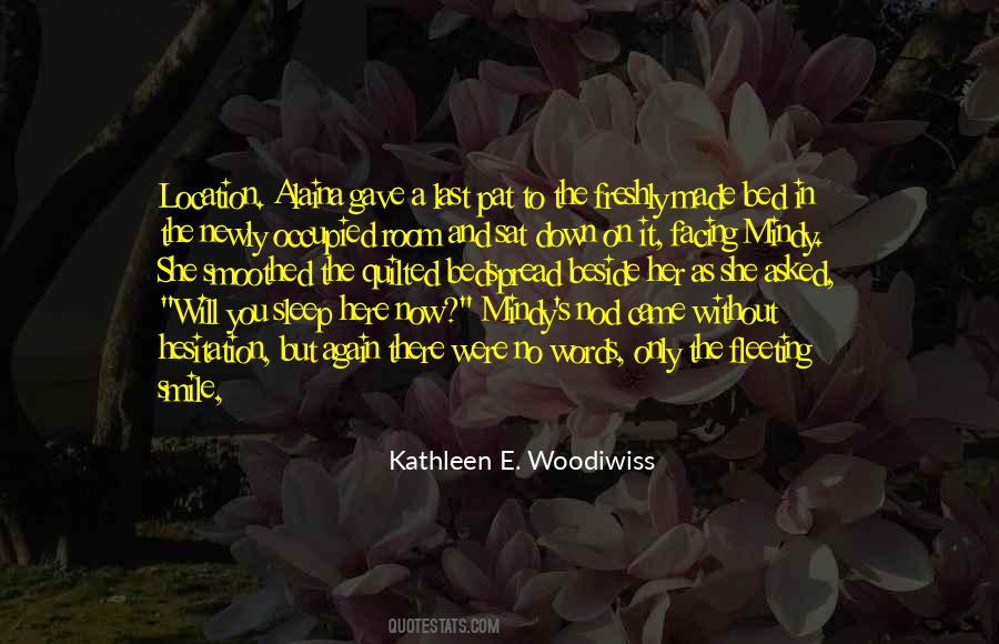 Quotes About Going To Sleep With A Smile #1158119