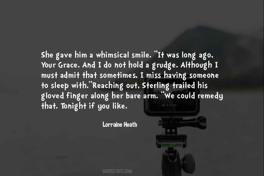Quotes About Going To Sleep With A Smile #1737606