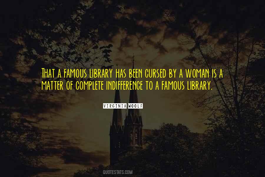 Famous Library Sayings #553671