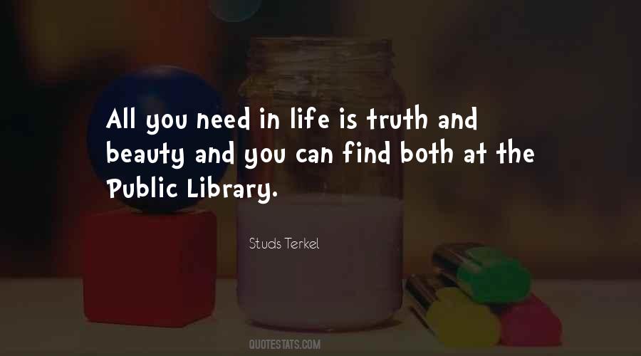 Public Library Sayings #224352