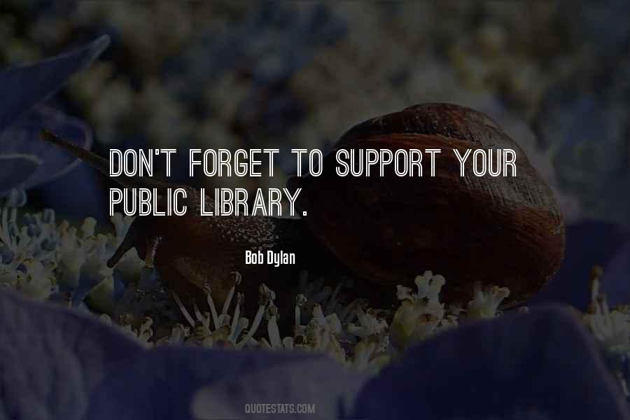 Public Library Sayings #4702