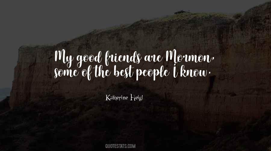Good Mormon Sayings #414794