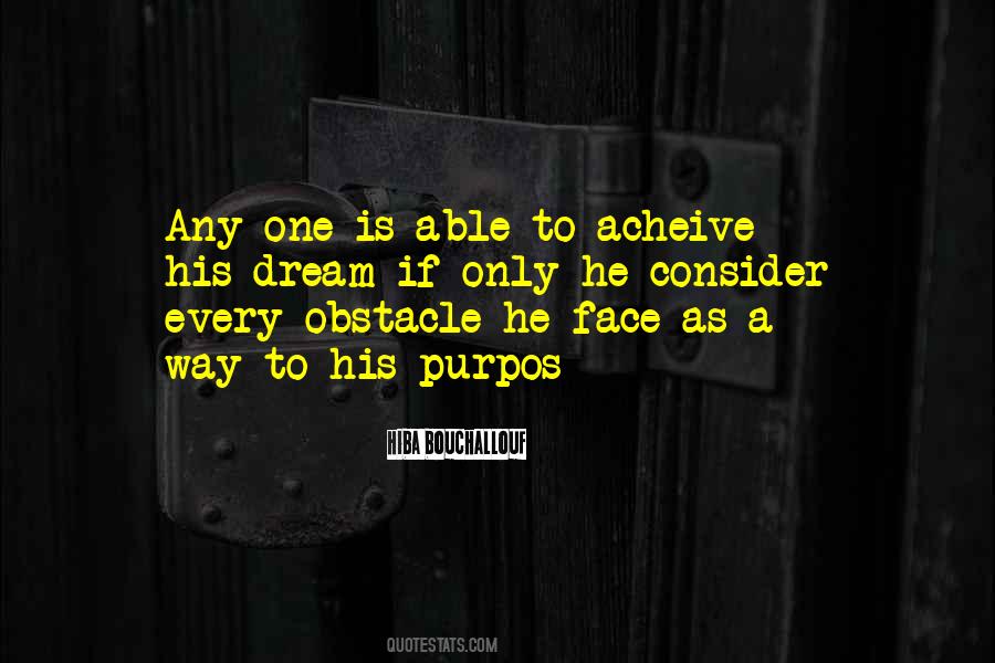 Every Obstacle Sayings #1088770