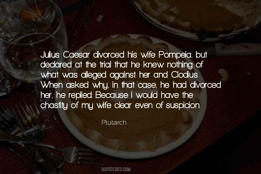 Quotes About Caesar's Wife #1561336